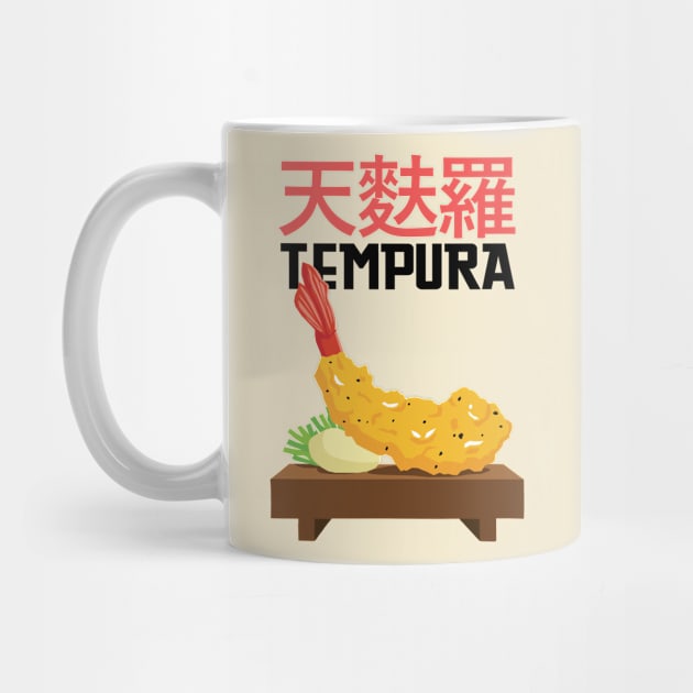 Tempura Delicious Japanese Food by KewaleeTee